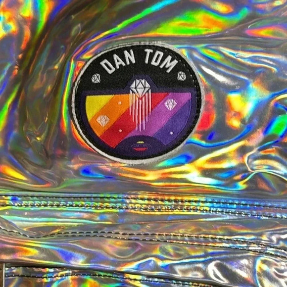 DanTDM Youtuber Diamond Iridescent Backpack Bag adjustable - Picture 2 of 11